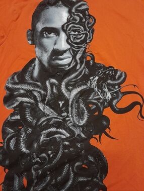 2011 KOBE BRYANT BLACK MAMBA SNAKE FACE NIKE DRI-FIT TEE SHIRT 3XL